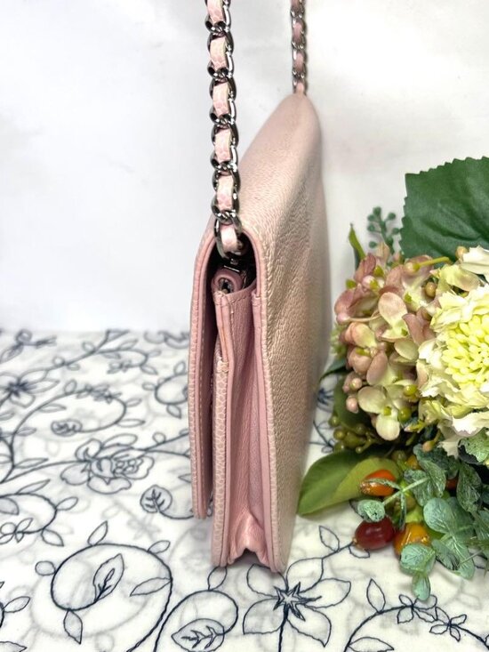 Chanel Chain Wallet Jumbo CC Logo - Picture 6 of 15